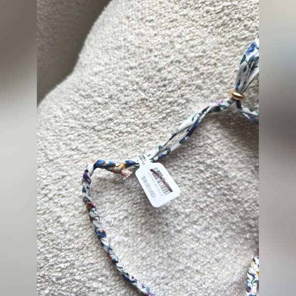 Ariana Ost (@ Free People), The Era Strand Necklace, Blue/White/Shell -NEW!!! - Picture 11 of 11